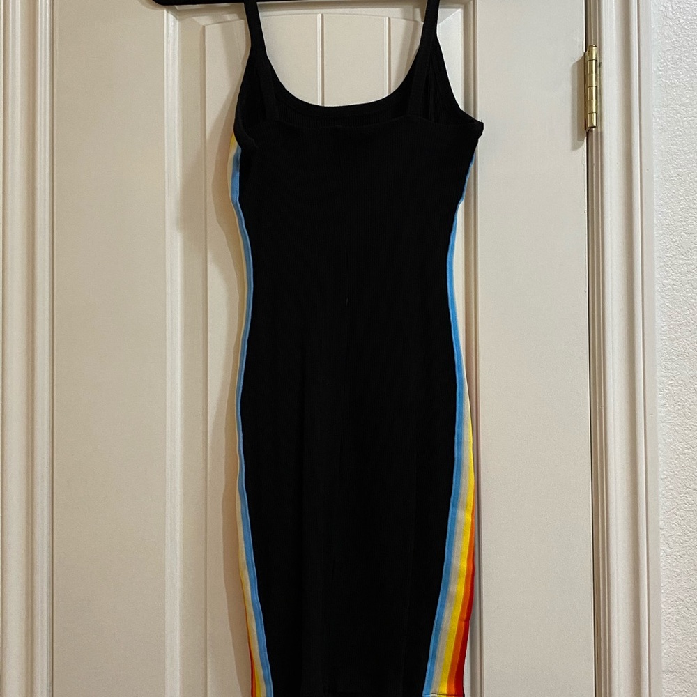Black With Multi Colored Stripes - image 5